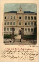 1906 Potstát, Bodenstadt; Volksschule / school