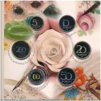 2014. 5Ft-200Ft (6xklf) forgalmi sor szettben "Herend" T:PP külső tokon fo