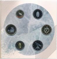 2018. 5Ft-200Ft (6xklf) "Pengék a jégen" forgalmi sor szettben + 50Ft "Jégkorong vilá...