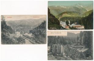 Koritnyica, Korytnica; 3 db régi képeslap / 3 pre-1945 postcards