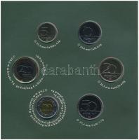 2019. 5Ft-200Ft (6xklf) "Természeti értékek forgalmi pénzeinken - Magyar nőszirom" forgalm...