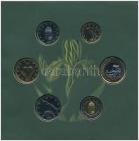 2019. 5Ft-200Ft (6xklf) "Természeti értékek forgalmi pénzeinken - Magyar nőszirom" forgalm...