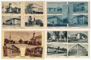 Érsekújvár, Nové Zámky; 8 db régi képeslap / 8 pre-1945 postcards