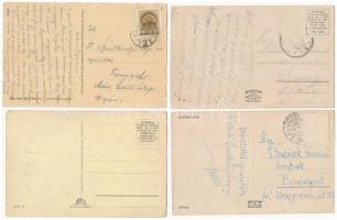 Érsekújvár, Nové Zámky; 8 db régi képeslap / 8 pre-1945 postcards