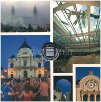 2010. 5Ft-200Ft (6xklf) forgalmi sor szettben + 2010. "Pécs 2010 - Európa Kulturális Fővárosa&q...