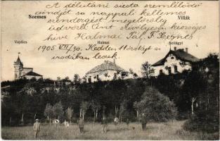 1905 Balatonszemes, Szemes; Vajdics, Halmai és Szilágyi villa