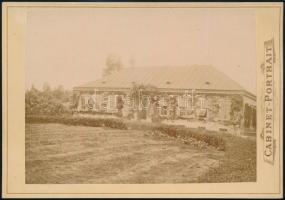 cca 1900 Kleylemajor, Kleylehof, Burgenland, keményhátú fotó, hátoldalon feliratozva, 11×16 cm