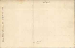 Altes und neues Lager / WWI German military, camp with supply carriages. Ernst Löhn (Jüterbog) photo