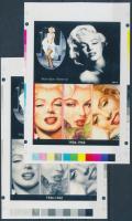 2010/34 Marilyn Monroe emlékív Cromalin pár (120.000)