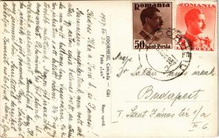 1937 Székelyudvarhely, Odorheiu Secuiesc; gát / dam. Foto Lux