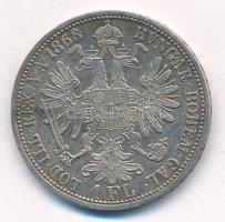 Ausztria 1868A 1Fl Ag "Ferenc József" T:2 ph.
Austria 1868A 1 Florin Ag "Franz Josep...