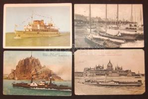 1912-1990 188 db hajó képeslap