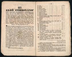 1848-dik évi magyar országgyülésen alkotott törvényczikkelyek, magyar közügyéri kiadás után Hiányos!...
