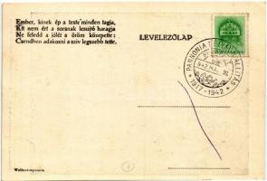 Az életnek megmentett nyomorék útja a családtól a családig. Kiadja a Nyomorék Gyermekek Országos Ott...