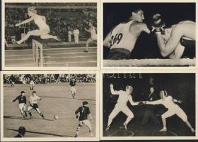 Sport, 15 db képeslap az 50-es 60-as évekből