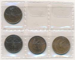 1946-1950. 10f Cu-Zn (4xklf) T:1-2
Adamo F3