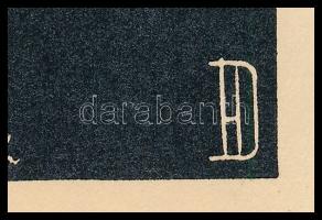 cca 1933 Dallos Hanna (1907-1944): "Szenteltessék meg a te neved", fametszet, papír, jelze...