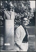 1972 A Muzsika augusztusi száma, rajta Kocsis Zoltán, Ránki Dezső és Lamberto Gardelli autográf aláí...