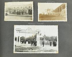 1942 II. világháborús fotóalbum 94 képpel a magyar csapatok lengyel-ukrán-orosz területeken (Grodek,...