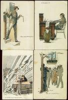 Selmeci diákélet 9 klf lap / Students life in Selmec 9 different cards