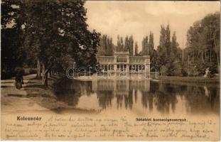 1904 Kolozsvár, Cluj; Sétatéri korcsolyacsarnok / promenade, skating hall