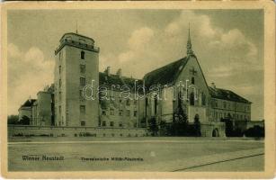 Wiener Neustadt, Bécsújhely; Theresianische Militär-Akademie / K.u.K. military academy. Verlag Josef Bauer (EK)