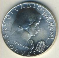 Csehszlovákia 1991. 100K Ag "Mozart halálának 200. évfordulója" T:1
