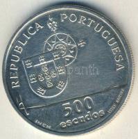 Portugália 1998. 500P Ag "Vasco da Gamma-híd" T:2