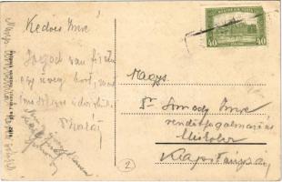 Balatonlelle, sétány a közös fürdőhöz. Suba Ferenc kiadása (EK)