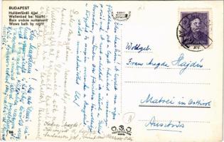 1937 Budapest XI. Gellért hullámfürdő éjjel (EK)