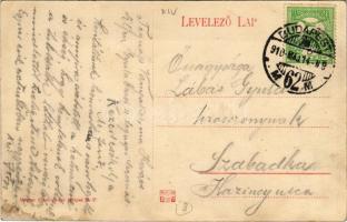 1910 Budapest XIV. Városliget, Székesfővárosi pavilon, Kovács E. M. vendéglője (fl)