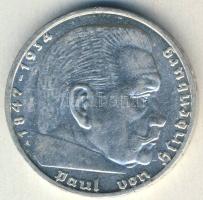 Német 3. Birodalom 1939A 2M Ag "Hindenburg" T:3 ph.