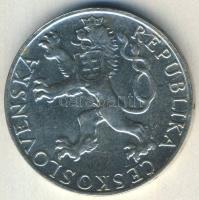 Csehszlovákia 1948. 50K Ag "Prágai felkelés" T:2 apró ph.