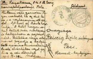 1915 Die Vernichtung des italienischen Unterseeboots Medusa durch ein oester-ungar. Unterseeboot am ...