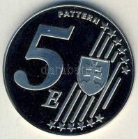 Szlovákia 2003. 5€ "II.János Pál pápa" próbaveret T:PP