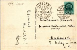 1941 Óbecse, Ó-Becse, Stari Becej; Izgled Grada + "1941 ÓBECSE VISSZATÉRT" So. Stpl
