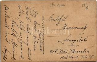 1918 Déli harctér, olasz front, temető ahol megbékült ellenfelek nyugszanak / WWI K.u.k. military ce...