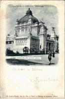 1898 (Vorläufer) Wien, Vienna, Bécs; Jubiläums Ausstellung, Pavillon der Stadt Wien / Viennese pavilion of the Expo (fa)