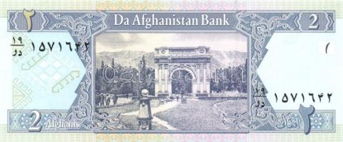 Afganisztán 8 klf modern bankjegy T:I