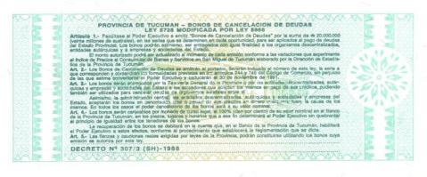 Argentína 13 klf modern bankjegy T:I