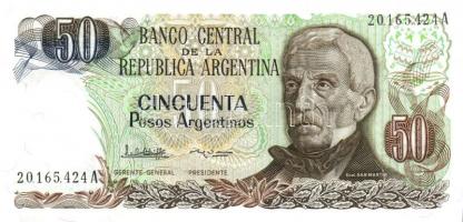 Argentína 13 klf modern bankjegy T:I