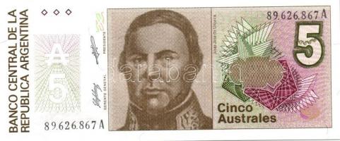 Argentína 13 klf modern bankjegy T:I