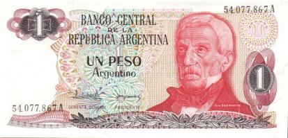 Argentína 13 klf modern bankjegy T:I