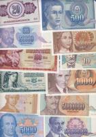 Balkán államok / Jugoszlávia, Horvátország, Bosznia-Hercegovina, Makedónia, Szlovénia, Szerbia 38 kl...