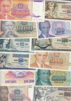 Balkán államok / Jugoszlávia, Horvátország, Bosznia-Hercegovina, Makedónia, Szlovénia, Szerbia 38 kl...