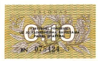 Balti Államok / Észtország, Lettország, Litvánia 10 klf modern bankjegy T:I