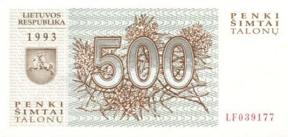 Balti Államok / Észtország, Lettország, Litvánia 10 klf modern bankjegy T:I