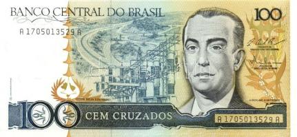 Brazília 18 klf modern bankjegy T:I