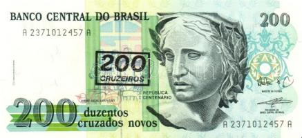 Brazília 18 klf modern bankjegy T:I