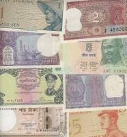 Burma, Myanmar, Srí Lanka, Bhutan, Malaysia, Bangladesh, Nepal, India, Indonézia 56 klf modern bankj...